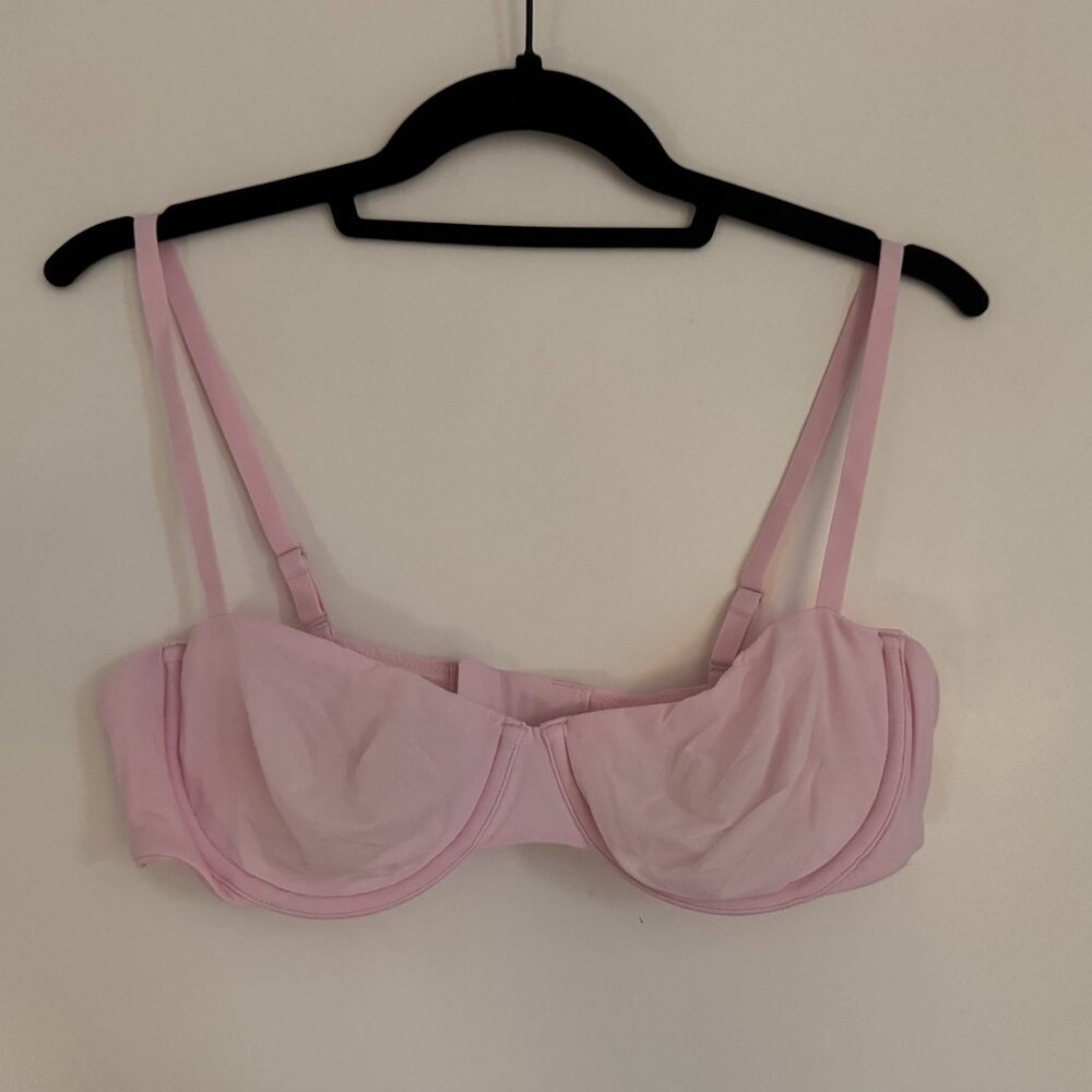 SKIMS Fits Everybody Straight Neck Underwire Bra 34C